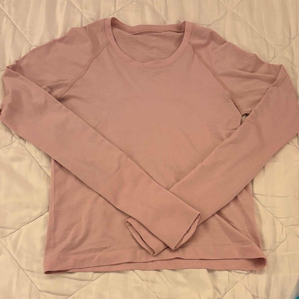 Pink Long Sleeve Top